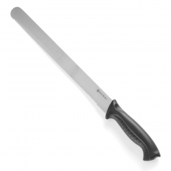 Profesjonalny nóż do ciasta czarny 250 mm Hendi 843109 Hurtownia Cena Tanio