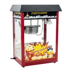 Barowa maszyna do popcornu z czarnym daszkiem Hurtownia Tanio Cena Royal Catering