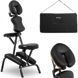 Krzesło do masażu składane do 130 kg czarne Physa hurtownia sklep dystrybutor