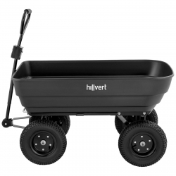 HILLVERT ® Wózek Ogrodowy Transportowy Wywrotka 125 l 350 kg Hurtownia Sklep