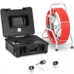 Endoskop kamera inspekcyjna LCD TFT 9'' śr. rur 70-300 mm dł. 60m hurtownia sklep dystrybutor