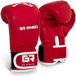 Rękawice bokserskie treningowe dla dzieci 4 oz czerwone GYMREX hurtownia sklep dystrybutor