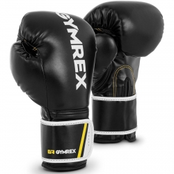 Rękawice bokserskie treningowe 10 oz czarne GYMREX hurtownia sklep dystrybutor