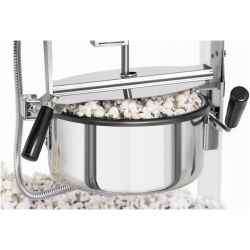 EAN 4250928692191 Maszyna automat urządzenie do prażenia popcornu TEFLON 1600 W 5-6 kg/h - biało-złota Royal Catering Hurtownia Zielona Góra