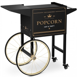 EAN 4250928692177 Wózek podstawa do maszyny do popcornu z szafką 51 x 37 cm - czarno-złoty Royal Catering Hurtownia Zielona Góra