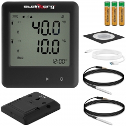 EAN 4062859003492 Rejestrator temperatury termometr zakres -40 do 125°C Mikro USB LCD IP54 Hurtownia Zielona Góra