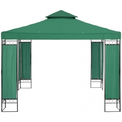 10250043 UNIPRODO 4250928672131 Pawilon ogrodowy altana namiot składany 3 x 3 x 2.6 m zielony