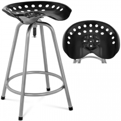 Hoker taboret stołek barowy industrialny 714-188 mm do 150 kg 4062859977472 UNIPRODO 10250403 sklep hurtownia