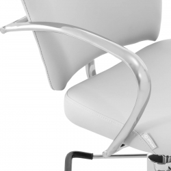 EAN 4062859059239 Krzesło fotel fryzjerski kosmetyczny obrotowy Chester Grey szary Hurtownia Sklep