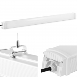EAN 4062859024794 Lampa oprawa LED wodoodporna hermetyczna do magazynu obory IP65 6600 lm 120 cm 60 W Hurtownia Zielona