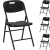 EAN 4062859016348 Krzesło cateringowe bankietowe ogrodowe składane 52 x 36 cm czarne - 4 szt. Hurtownia Sklep