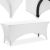 EAN 4062859016416 Pokrowiec elastyczny uniwersalny na stół prostokątny 180 x 74 cm biały Hurtownia Sklep