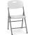 EAN 4062859018526 Krzesło cateringowe bankietowe ogrodowe składane do 180 kg 40 x 38 cm białe Hurtownia Sklep