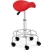 EAN 4250928676481 Taboret stołek hoker kosmetyczny siodłowy na kółkach Frankfurt do 150 kg czerwony Hurtownia Sklep