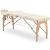 EAN 4062859033185 Stół łóżko do masażu drewniane przenośne składane Marseille Beige do 227 kg beżowe Hurtownia Sklep