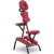 EAN 4062859033253 Krzesło do masażu tatuażu przenośne składane Montpellier Red do 130 kg czerwone Hurtownia Sklep