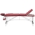 EAN 4062859033284 Stół łóżko do masażu przenośne składane Bordeaux Red do 180 kg czerwone Hurtownia Sklep
