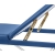 EAN 4062859033291 Stół łóżko do masażu przenośne składane Bordeaux Blue do 180 kg niebieskie Hurtownia Sklep