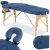 EAN 4062859036674 Stół łóżko do masażu przenośne składane z drewnianym stelażem Colmar Blue do 227 kg niebieskie Hurtown