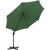 EAN 4062859088222 Parasol ogrodowy na wysięgniku bocznym uchylny okrągły śr. 300 cm zielony Hurtownia Zielona Góra