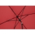 EAN 4062859088598 Parasol ogrodowy tarasowy prostokątny z korbką 200 x 300 cm bordowy Hurtownia Sklep