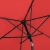 EAN 4062859088659 Parasol ogrodowy tarasowy okrągły uchylny z korbką śr. 270 cm czerwony Hurtownia Zielona Góra