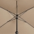 EAN 4062859088734 Parasol ogrodowy tarasowy prostokątny z korbką 200 x 300 cm szarobrązowy Hurtownia Sklep