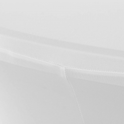 EAN 4062859016393 Pokrowiec elastyczny uniwersalny na stoli barowy śr. 80 cm biały Hurtownia Sklep