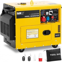 EAN 4062859183903 Agregat prądotwórczy generator prądu Diesel 16 l 240/400 V 5000 W AVR Hurtownia Sklep Zielona Góra