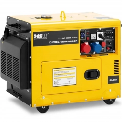 EAN 4062859183910 Agregat prądotwórczy generator prądu Diesel 16 l 240/400 V 6000 W AVR Hurtownia Sklep Zielona Góra