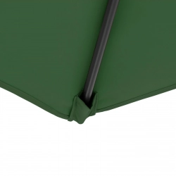 EAN 4062859088345 Parasol ogrodowy na wysięgniku kwadratowy 250 x 250 cm zielony Hurtownia Sklep