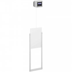 EAN 4062859101723 Automatyczna klapa drzwi do kurnika z czujnikiem światła zasilaniem bateryjnym 6 V LCD Hurtownia Sklep