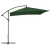 EAN 4062859088345 Parasol ogrodowy na wysięgniku kwadratowy 250 x 250 cm zielony Hurtownia Sklep