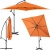 EAN 4062859088390 Parasol ogrodowy na wysięgniku kwadratowy 250 x 250 cm pomarańczowy Hurtownia Sklep