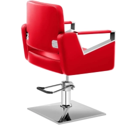 EAN 4250928683311 Fotel fryzjerski barberski kosmetyczny Physa BRISTOL - czerwony Hurtownia Sklep