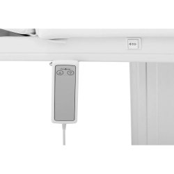 EAN 4062859959393 Łóżko stół leżanka kosmetyczna do masażu elektryczna 175 kg LIMOGES - biała Hurtownia Sklep