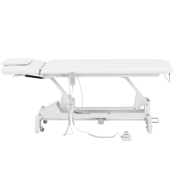 EAN 4062859006868 Łóżko stół kosmetyczny do masażu elektryczny 1 silnik 200 kg LILLE - biały Hurtownia Sklep