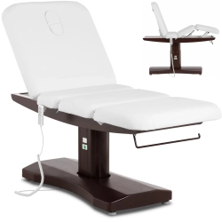 EAN 4062859013118 Łóżko stół leżanka kosmetyczna do masażu elektryczna 200 kg MONZA - biała  Hurtownia Sklep