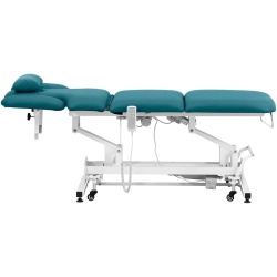 EAN 4062859079404 Łóżko stół kosmetyczny do masażu elektryczny 3 silniki 250 kg NANTES - turkus Hurtownia Zielona Góra