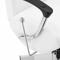 EAN 4062859180186 Fotel kosmetyczno podologiczny do pedicure z podnóżkiem i brodzikiem - biały Hurtownia Sklep