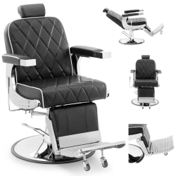 EAN 4062859190895 Fotel fryzjerski barberski kosmetyczny do tatuażu regulowany Physa FOXLEY - czarny Hurtownia Sklep