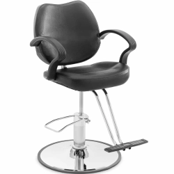 EAN 4062859190925 Fotel fryzjerski barberski kosmetyczny z podnóżkiem Physa GRAYS - czarny Hurtownia Sklep