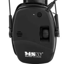 EAN 4062859161390 Słuchawki ochronne wygłuszające zagłuszki aktywne strzeleckie AUX Bluetooth - czarne Hurtownia Sklep