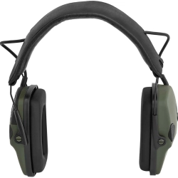 EAN 4062859161420 Słuchawki ochronne wygłuszające zagłuszki aktywne strzeleckie AUX - zielone Hurtownia Sklep