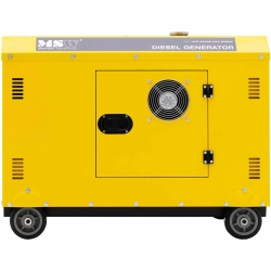 EAN 4062859183880 Agregat generator prądotwórczy diesel na kółkach 240/400 V 8500 W 10 kVA 30 l  Hurtownia Sklep