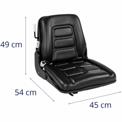 EAN 4062859087508 Siedzenie fotel uniwersalny regulowany do ciągnika traktorka kosiarki 46 x 42 cm Hurtownia Zielona Góra