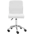 EAN 4062859183187 Krzesło taboret kosmetyczny z oparciem na kółkach do 150 kg ILANZ biały Hurtownia Sklep