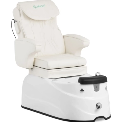 EAN 4062859226327 Fotel podologiczny do pedicure z masażem i brodzikiem elektryczny 105 W - biały Hurtownia Sklep