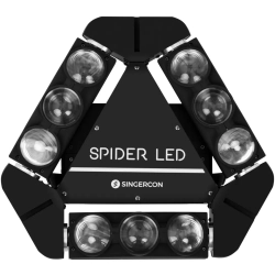 EAN 4062859995971 Ruchoma głowa sceniczna oświetleniowa DJ spider LED  Hurtownia Sklep