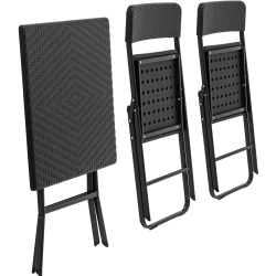EAN 4062859227973 Meble balkonowe składane stolik 2 krzesła - zestaw Hurtownia Sklep